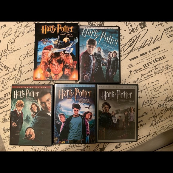 Other - DONATED Harry Potter DVD's